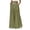 Army Green #041, variant on Wide Leg Linen Pants for Women Culottes Flowy Wide Leg Palazzo Pants Baggy High Waisted Casual Linen Pant with Pockets, M