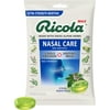Ricola Max Cool Menthol Nasal Care Large Bag | Cough Suppressant Drops | Dual Action Liquid Center | Soothing Long-Lasting Relief - 34 Count (Pack of 1)