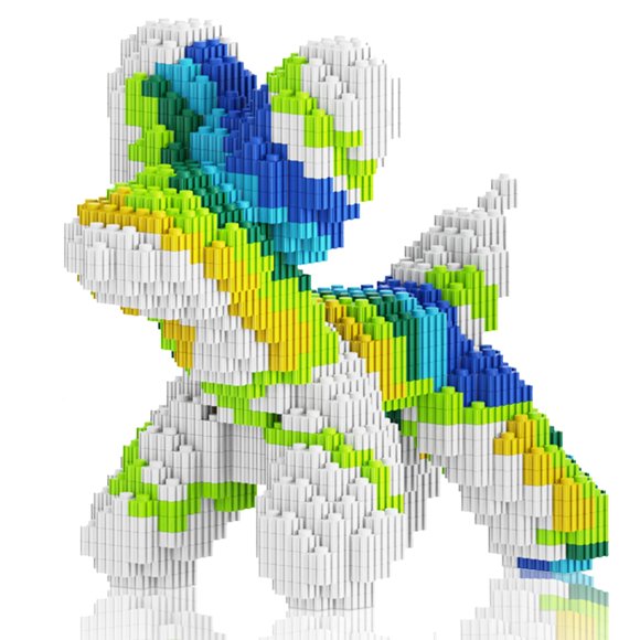 Bloques de Construccion JQARCH 6842 Perro Globo 1000 Piezas compatible con Lego