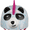 Panda, variant on CredHedz Pretty Purr-fect Kids Bike Helmet & Skateboard Helmet, for Ages 5+