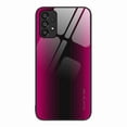 thumbnail image 1 of Tarise Case for Samsung Galaxy A53 5G, Tempered Glass Back Shell Soft TPU Bumper Edge Cover Fashion Luxury Shockproof Slim Hybrid Hard Back Phone Case Cover for Samsung A53 5G 6.5" 2022, Purple, 1 of 11