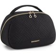 thumbnail image 1 of Travel Toiletry Bag for Women, Extra Large Opening Bag, Water-resistant travel essentials, Double-way Zippers Cosmetic Makeup Bag with Carry Handle, 1 of 4