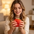 thumbnail image 6 of Strawberry Squishy Stress Toy Slow Rising, Soft Sensory Fidget for Kids Adults, Portable Calming Decompression 1 Pack, 6 of 6