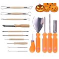 thumbnail image 2 of Pumpkin Carving Knife 15 Piece Set Fruit Knife Carving Knife Props, 2 of 4