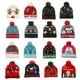thumbnail image 5 of Cute White Elk Antlers Christmas Hat Light Up Color Flashing Led Winter Warm Knitted Beanie Christmas Gift For Xmas Party Decor, 5 of 5