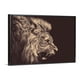 thumbnail image 3 of Cuadro Canvas León Para Sala Impresión Hd Con Bastidor 65x80, 3 of 3