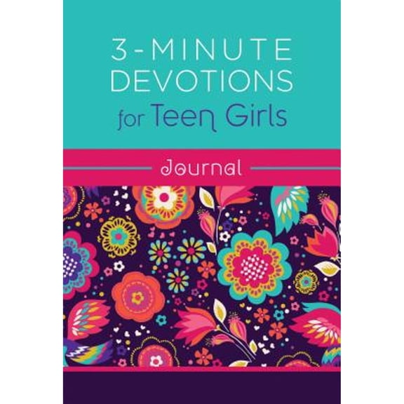Pre-Owned 3-Minute Devotions for Teen Girls Journal (Spiral-bound) 1683229371 9781683229377