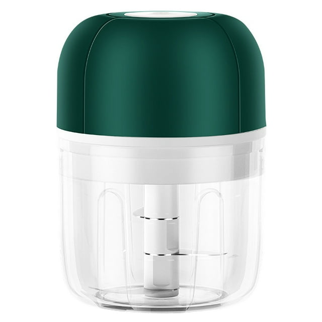 Hachoir à Ail Électrique Mini 250mL Hachoir Alimentaire Multifonction Broyeur d'Ail avec Charge USB