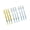 2 gold, variant on 1 Set Gold Silver White Gel Pen Quick-Drying Highlight Gel Pen 1.0mm Gel Inks Pen for Black Paper Drawing Illustrations