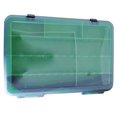 thumbnail image 1 of Tackle Box, Multiple Compartments Hardware Portable Box Storage Case, Double Layer Lure Storage Box with Removable Small Bin Compartments for Outdoor Fishing, 1 of 9