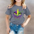 thumbnail image 2 of TZEWGL Tees For Child Printed Round Neck Short Sleeved Clothing For Newborns size 3-4T, 2 of 7