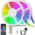 thumbnail image 2 of 10mrgb Led Strip, Flexible, Remote Control, Synchronized With Music, Suitable For Home Decoration, Party Rooms And Bars., 2 of 5