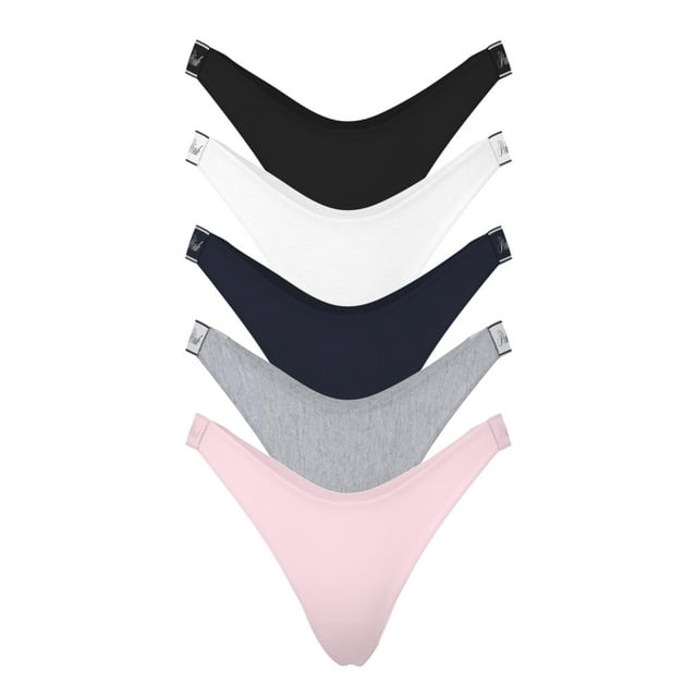 Pack de tangas de algodón PINK de Victoria's Secret, talle XXL, cintura media
