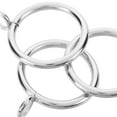 thumbnail image 2 of KAKOWELY Curtain Rod Rings 10pcs Curtain Rings with Eyelet Curtain Rod Drapery Rings Curtain Pole Rings1.85"X1.42"X0.12", 2 of 5