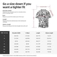thumbnail image 5 of Goofa Fall Forest Printed Men's Casual Short-sleeved Shirt,Lightweight Breathable Button-down,Summer Casual men's top,Versatile Fashion shirt-Small, 5 of 7