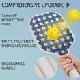 thumbnail image 2 of Pickleball Paddles Set Of 2, Fiberglass Surface, USA, Independence Day Print, 4 Balls & Bag, 2 of 5