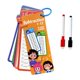 thumbnail image 2 of Matemáticas para niños Flashcard de enseñanza Ayudas 8x18 cm con anillo de carpeta Bordes redondeados Resistencia con 2 bolígrafos de borrado Sustracción, 2 of 8