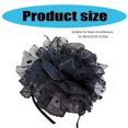 thumbnail image 3 of Sophisticated Trendy Women Fascinator Hair Accessory with Floral Embellishment for Women For Banquets And Galas, 3 of 4