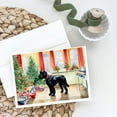 thumbnail image 2 of Giant Schnauzer Christmas Cookies Greeting Cards Pack of 8 7 in x 5 in, 2 of 3