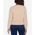 thumbnail image 5 of Alfred Dunner Womens Petite  Classic Chenille Pullover Sweater, 5 of 6