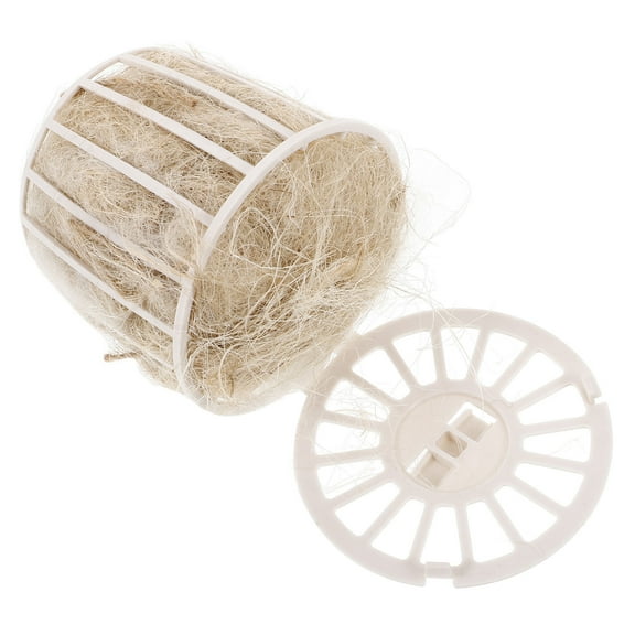 LULULION Bird Nesting Box 2pcs Parrot Breeding Nest and Canary Nest Natural Nesting Cotton Cage Birdcage Accessory for Budgie Parakeet and Cockatiel