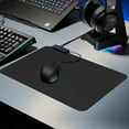 thumbnail image 5 of Faux Leather Mouse Pad | Small 25x21cm Desk Mat | Waterproof & Easy to Clean | Glossy Surface for Precise Tracking | Office & Gaming Use | Includes 1 PC, 5 of 6