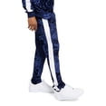 thumbnail image 4 of G-Style USA Men's Velvet Velour Tracksuit Set, Zipper Jacket and Sweatpants, Up to 5X, 4 of 7
