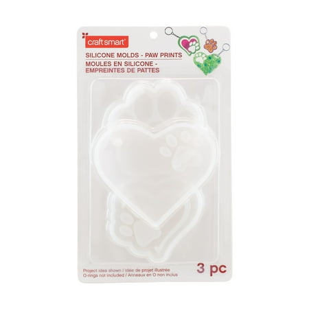UPC: 0195158737769 | Paw Print Silicone Molds by Craft Smart®
