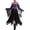9# Dark Purple, variant on Goth Dress for Women 2026 Retro Cocktail Batwing Halloween Evening Fashion Plus Size Renaissance Medieval Dresses Wine L