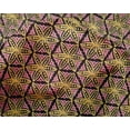 thumbnail image 4 of oneOone Silk Tabby Fabric Floral Block Print Sewing Fabric BTY 42 Inch Wide, 4 of 4