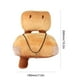 thumbnail image 3 of Muñecos Susume No Tojimari Daijin Sadaijin Doll Cartoon Plush Toy Hugtrwg para habitación de niños 30cm, 3 of 7