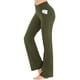 thumbnail image 5 of Pantalones de yoga casuales de cintura alta y pierna ancha para mujer, estilo europeo y americano, para primavera y verano, 5 of 6