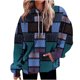 thumbnail image 1 of Puntoco - Blusa de manga larga con bolsillo estampado a la moda para mujer, tops casuales, sudaderas con capucha Puntoco Puntoco-4179, 1 of 4