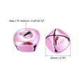 thumbnail image 2 of Uxcell Jingle Bells, 3/4"(20mm) 120 Pack Small Bells for Crafts DIY Christmas, Pink, 2 of 5