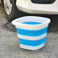 thumbnail image 2 of Household plastic bucket portable folding bucket Outdoor folding bucket Car wash driver bucket portable fishing bucket, 2 of 8