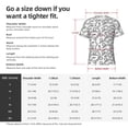 thumbnail image 4 of Bixox Men's Hand Drawn Snake Printed Short Sleeve Skinny Athletic T-Shirt, 4 of 6