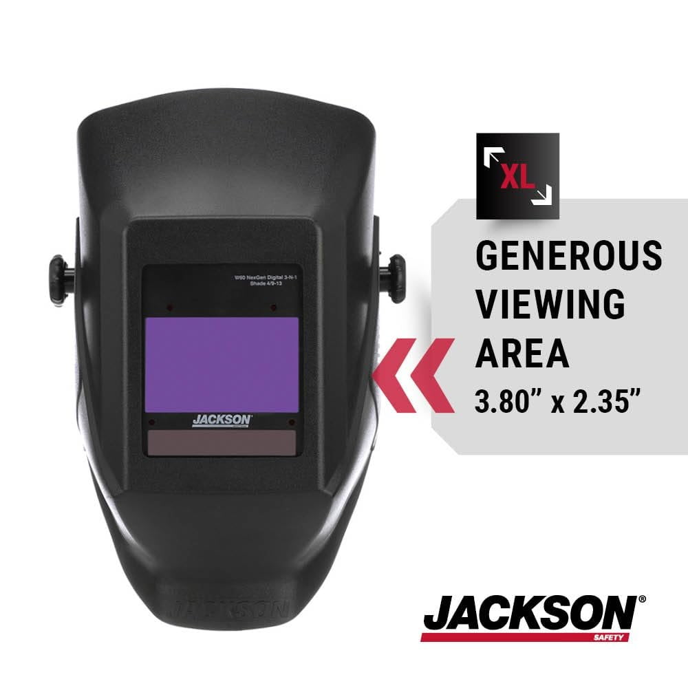 Kimberly-Clark Professional 138-46148 Nexgen Digital Variable ADF Welding Helmet - Hsl 100 Black