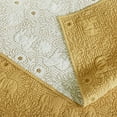 thumbnail image 4 of INKIVY Kandula 3 Piece Coverlet Mini Set Yellow FullQueen, 4 of 5