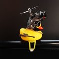 thumbnail image 4 of Motorcycle Handlebar Duck Ornament Motorcycle Handlebar Duck Ornament Small Yellow Duck Helmet Ornament ANGGREK Otros, 4 of 8