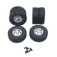 thumbnail image 1 of Xingzhi RCGOFOLLOW Aluminum Alloy Wear-resistant Wheel Rims Wear-resistant Rc Wheel Rims For 1/16 Rc Wheel Rims WPL C14 Silver, 1 of 6