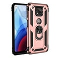 thumbnail image 1 of [PST] Motorola Moto G Power 2021 (6.6 Pouces) Étui à Anneau Rotatif avec Béquille, Protection contre les Chutes Robuste, Absorption des Chocs Hybride, Étui Rigide Robuste pour Téléphone avec Support à Anneau, Convient au Support Magnétique de Voiture, 1 of 4