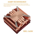 thumbnail image 2 of Enfriador de CPU Thermalright AXP90-X53 completamente de cobre de bajo perfil, 2 of 7