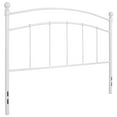 thumbnail image 1 of Woodstock Decorative White Metal Queen Size Headboard, 1 of 9