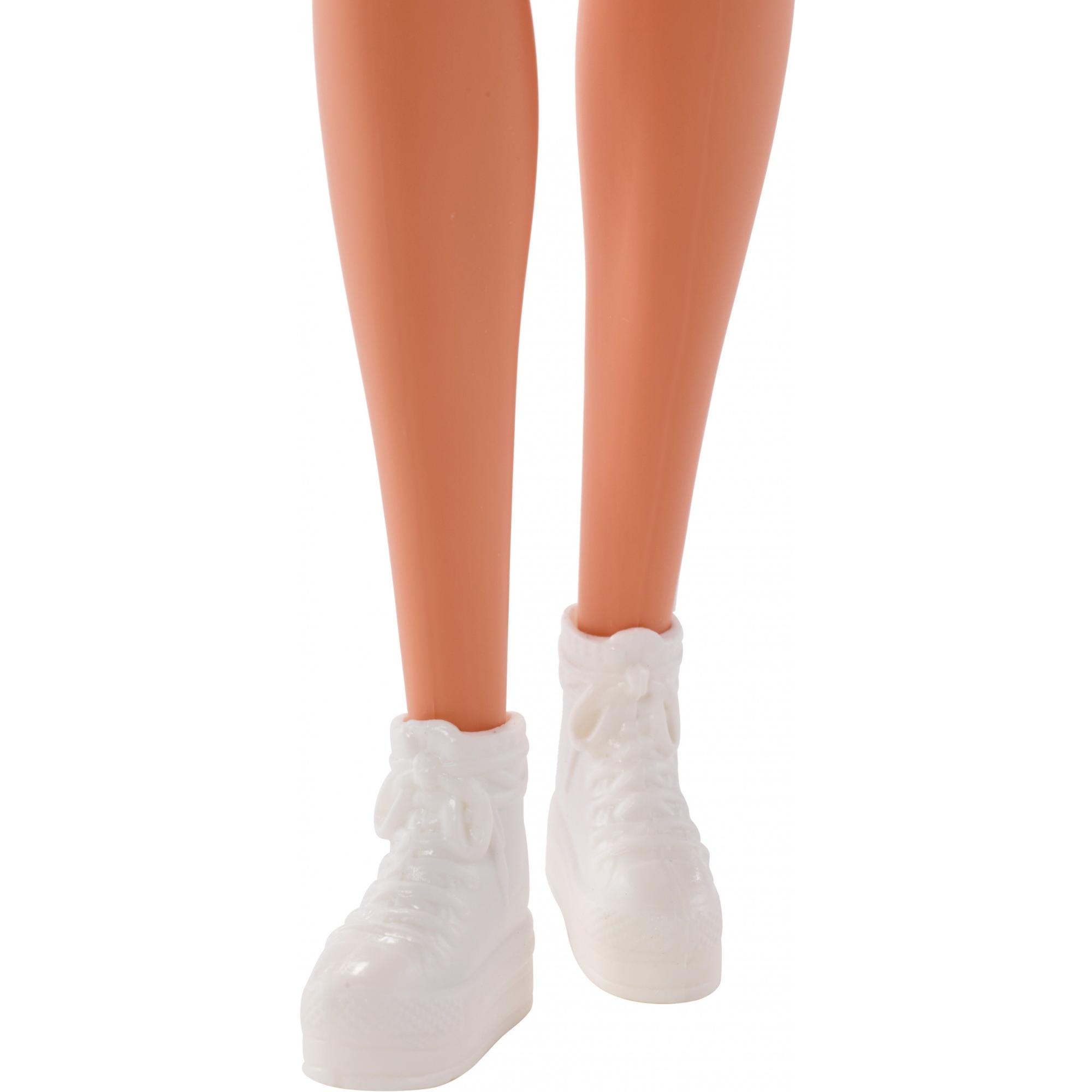 Barbie Fashion Orange Graphic Dress Doll with Blonde Hair - image 5 of 6
