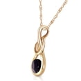 thumbnail image 2 of Galaxy Gold 14K Solid Yellow Gold 20" Necklace with a Natural 0.50 Carat Black Diamond, 14"-24" Sizes, Symbol of Strength, 2 of 3