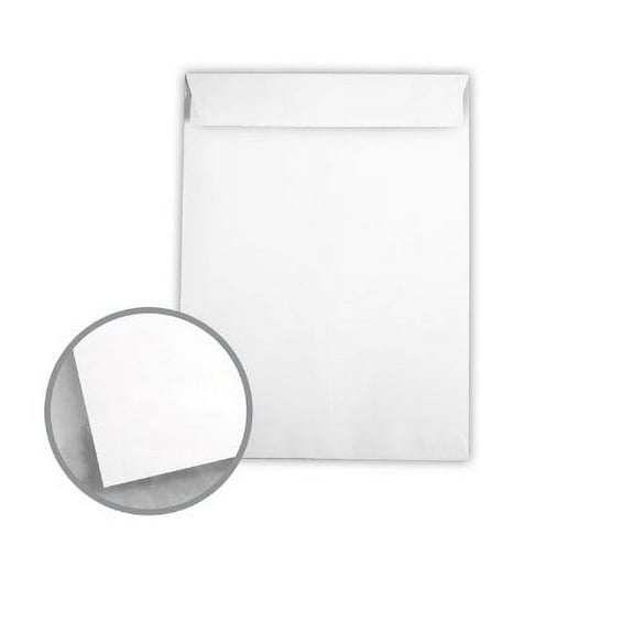 Printmaster White Envelopes - No. 10 1/2 Catalog (9 x 12) 28 lb Writing Wove 500 per Carton