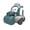 Green, variant on Blue Dynamic Construction Truck Toy Combines Sliding Motion With Whistle Feature For Breath Control Training