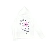 One Of A Kind Embellished Fleece Hoodie (Big Girls)