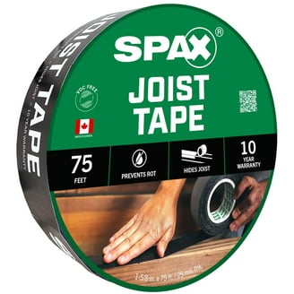 Butyl Rubber Deck Joist Tape Weather Resistant Waterproof 2 X 50 Ft. Ideal For Wood Beams Outdoor Construction 8 thumbnail image
