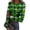 Dark Green, variant on ASDFVBKG Women's St Patrick's Day Blouse Casual Crew Neck Basic Long Sleeve Slim Fit Shirts Ribbed Knit Shamrock Comfortable Pullover Tops Mint Green S